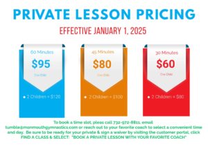 Private Pricing New 2025